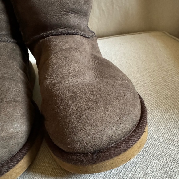Authentic UGG Boots-Classic Tall-Dark Chocolate Brown-Sz 8 - Picture 8 of 17